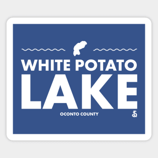 Oconto County, Wisconsin - White Potato Lake Magnet